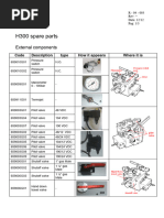 Hydronic - Spare Parts For H300 Valve - R04003-En