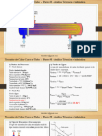 Trocador de Calor Casco e Tubo - Parte #1
