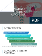 Sangrado Uterino Anormal