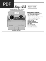 Toro Grounds Keeper GK212 User Guide