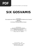 Six Gosvamis