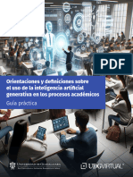 Orientaciones y Definiciones Sobre El Uso de La Inteligencia Artificial