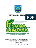 Juknis Pesona Dikdaya 2024