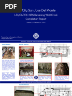 NBS Retaining Wall Crack Rectification Completion Report