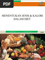 SL 02 Kalori Dan Jenis Diet