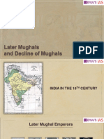 Later Mughals and Decline of Mughals