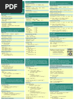 Beginners Python Cheat Sheet PCC All