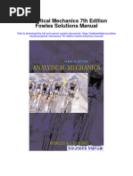 Analytical Mechanics 7th Edition Fowles Solutions Manual Full Chapter PDF