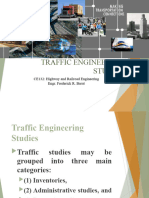 Traffic Engineering Studies