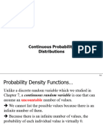 Continuous Distributions