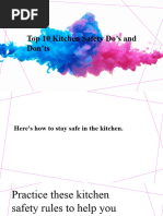 Kitchen Safety