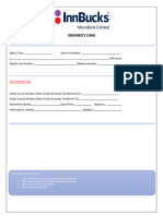 Indemnity Form