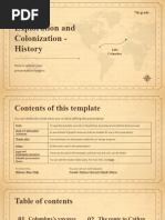 Age of Exploration and Colonization - History - 7th Grade by Slidesgo