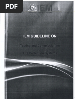 IEM Guidelines On Fire Proetection