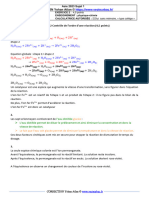 Correction Exercice 2 Controle de Lordre Dune Reaction 45 Points