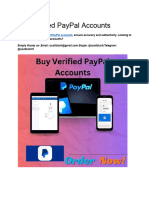 Buy Verified PayPal Accounts