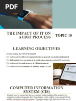 Topic 10 - The Impact of IT On Audit Process