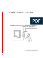 Trabajo de Investigación Contabilidad