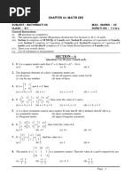 Maths Class Xii Chapter 03 Matrices Practice Paper 03