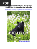 Biology Life On Earth With Physiology 10Th Edition Audesirk Solutions Manual Full Chapter PDF