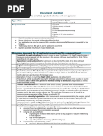 Documents Checklist NZ