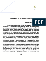 LA MUERTE EN LA GRECIA CLÁSICA Manueí Maita AstudiHo