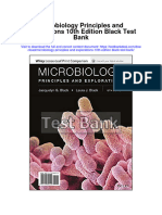 Microbiology Principles and Explorations 10Th Edition Black Test Bank Full Chapter PDF