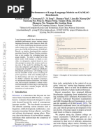 Evaluating The Performance of Large Language Models On GAOKAO Benchmark