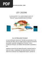 Ley Nacional de Educacion 5 B 2020