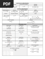 Formulario de Probabilida y Estadistica