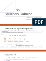 Seminario Equilibrio Quimico 2021