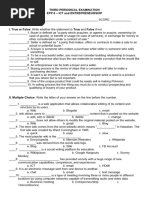 Epp Ict Grade 6 First Periodical Examination