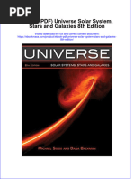 EBOOK Ebook PDF Universe Solar System Stars and Galaxies 8Th Edition Download Full Chapter PDF Kindle