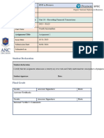 Recording Financial Transactions