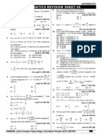 Revision Sheet-45 Complex Number (With Ans.) 12.01.2024 Jindal Sir