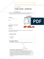 O-RING 07000-05440 - KOMATSU Part Catalog