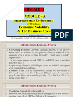 Economic Volatility & Business Cycle