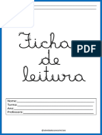 Fichas de Leitura Com Letras Do Alf