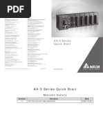 AX3 Series Quick Start