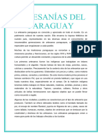 Trabajo Práctico - ARTESANÍAS DEL PARAGUAY