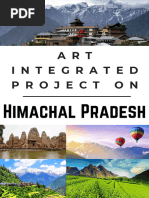 Art Integrated Project On Himachal Pradesh