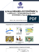 Aula 1 - Engenharia Econômica