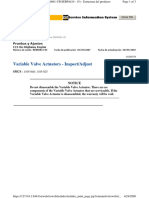 Prueba y Ajustes Variable Valve Actuators C-15