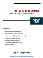 10th and 11th Grade Midterm Guidance Workshop