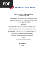 Diferentes Tipos de Carga Muerta y Viva en Una Edificación.
