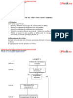 Ii.1 Tache #1: Etude Du Mouvement Des Terres: A) Définition