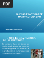 Buenas Practicas de Manufactura BPM