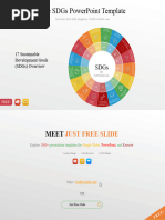 Free SDGs PowerPoint Template