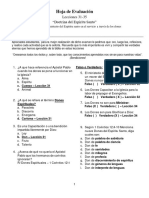 Examen Lección 31-35 (Con Respuestas)