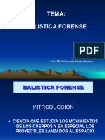 Balistica Forense